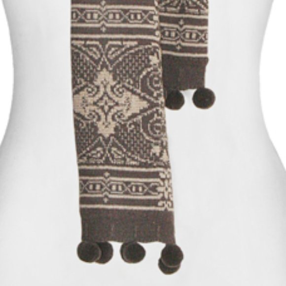 Multi-Pattern Peruvian Alpaca Scarf - Picture 5 of 5